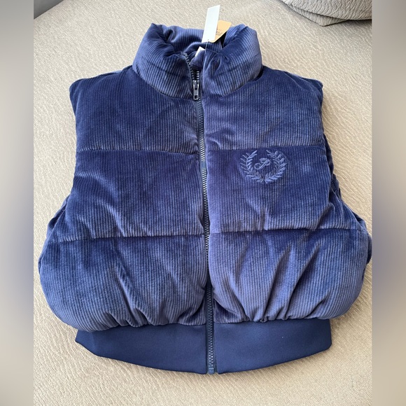 PINK Victoria's Secret Jackets & Blazers - NWT PINK Victoria's Secret Kids Blue Corduroy Vest